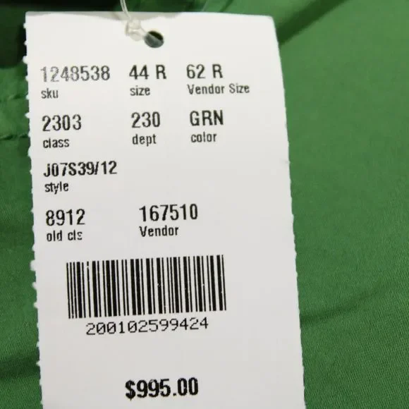 Kiton NWD Chinos/Casual Pants Size 44 US in Solid Green Cotton Blend - Picture 9 of 15